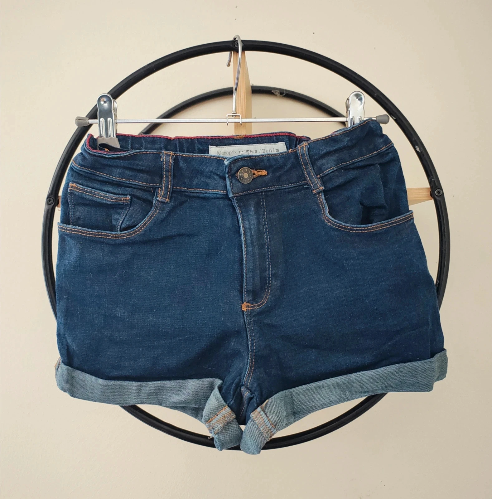 11 ans short en jean monoprix ( taille 10 12 ans)